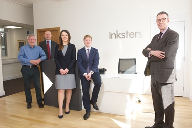 Inksters Crofting Law A-Team - Martin Minton, Angus Mackay, Brian Inkster, Evonne Morrison and Derek Flyn